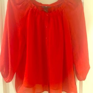 Coral H&M Blouse